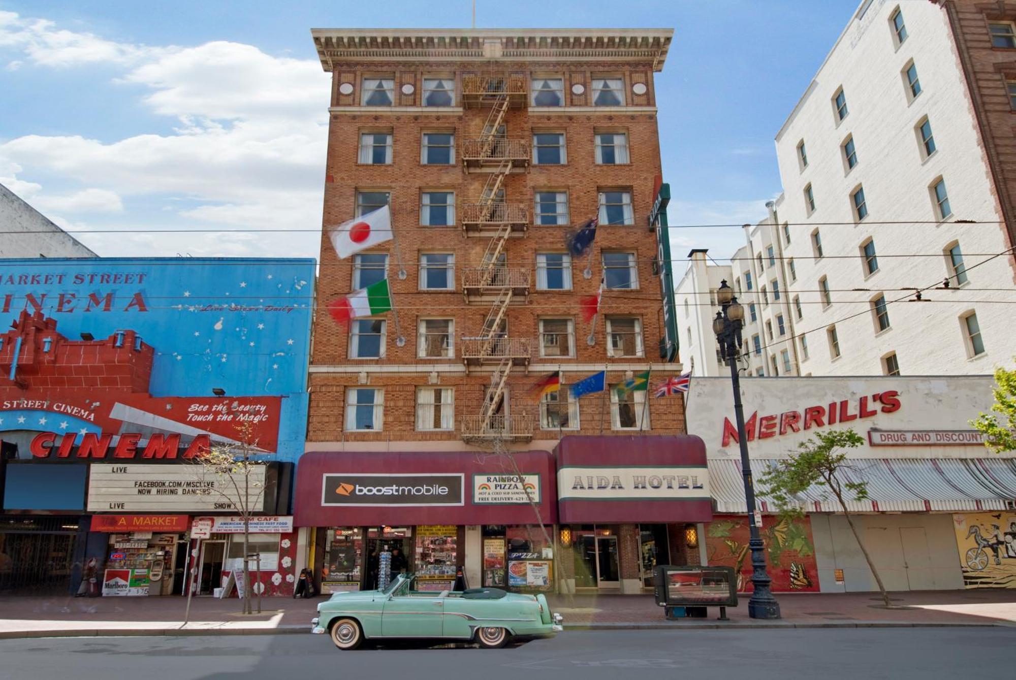 Aida Plaza Hotel San Francisco Bagian luar foto